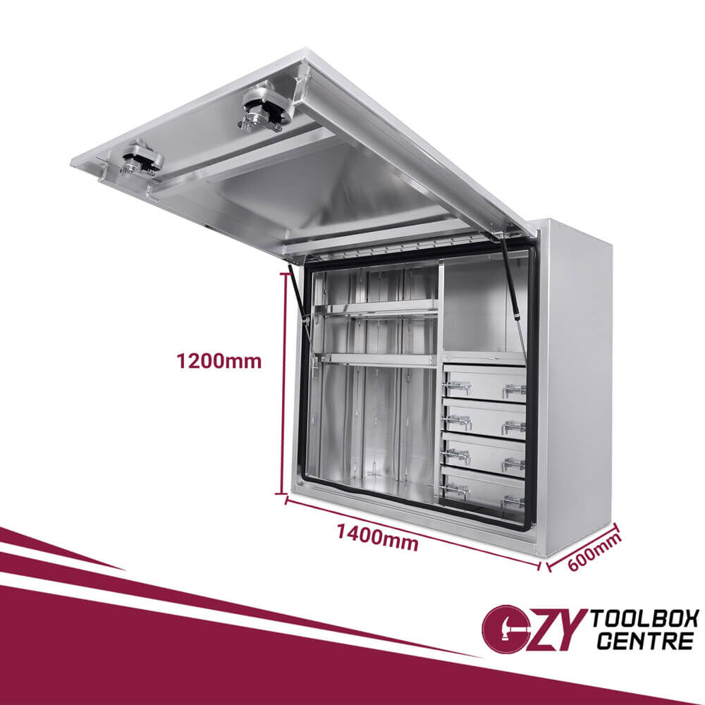 Truck Box 1400mm x 600mm x 1200m Flat Plate OZY-1461FP-4D