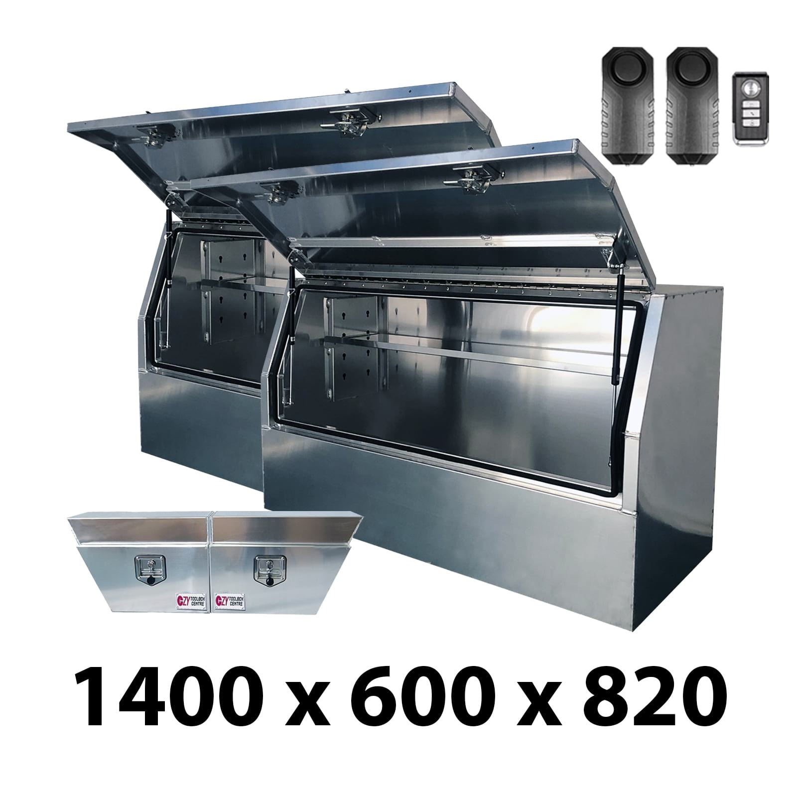 Half Lid Package 1400mm x 600mm x 820mm OZY-1468HDFPCOM