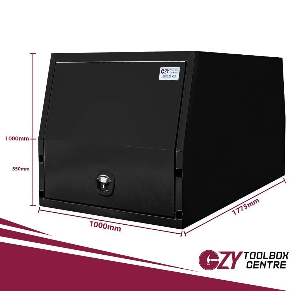 Canopy Jack Off 1775mm x 1000mm x 1000mm Black OZY-1711CFB