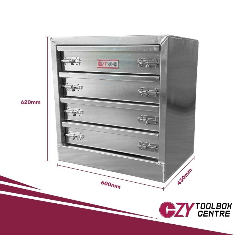 Drawers 600mm x 430mm x 620mm OZY-644D-4