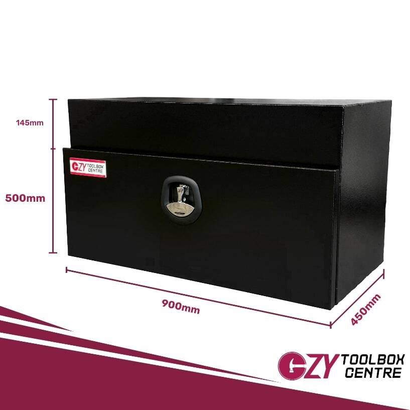 Undertray 900mm x 450mm x 500mm OZY-945FPB Black