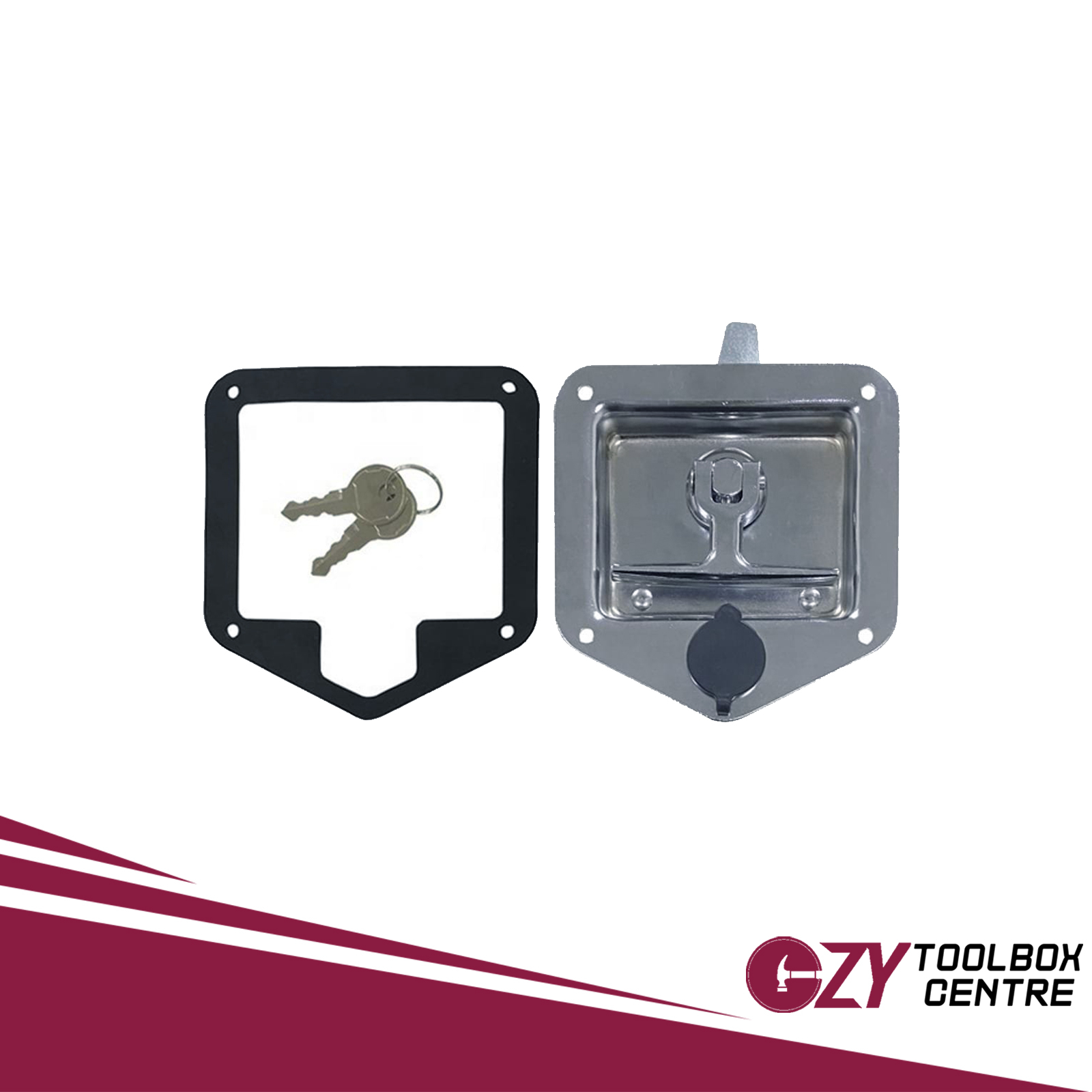 Stainless Steel T Lock With Rubber Gasket