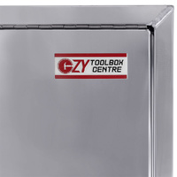 Truck Box Half Lid 2 External Drawers Pro-Series 1400mm x 600mm x 1200mm OZY-1461FP-2D Flat Plate