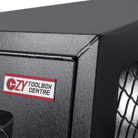 Dog Cage And Toolbox 1780mm x 700mm x 850mm Black OZY-HDBLK 