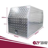 Aluminium Gullwing Canopy Trailer Caravan Toolbox With Fridge Slide OTC-1678
