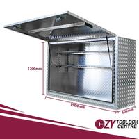 Truck Box 1900mm x 600mm x 1200m OTC-1961CP Checker Plate
