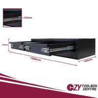 Drawers 1000mm x 440mm x 230mm Black OZY-1000D-B 