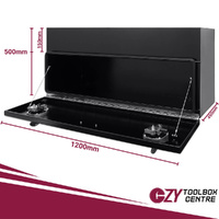 Undertray 1200mm x 450mm x 500mm OZY-1245UFP-B Black