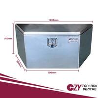 Top Lid 1200mm x 500mm x 500mm  Drawbar Toolbox  OZY-1255D