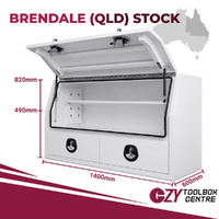 Built-in Drawers 1400mm x 600mm x 820mm White OZY-1468AW-Q QLD Warehouse