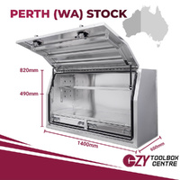 Built-in Drawers 1400mm x 600mm x 820mm OZY-1468FD-2FP-P Perth Warehouse