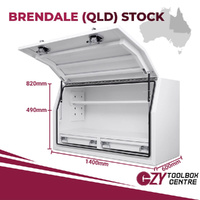 Built-in Drawers 1400mm x 600mm x 820mm White OZY-1468FD-2W-Q QLD Warehouse