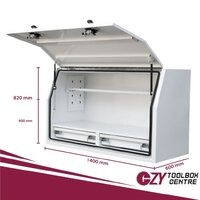 Built-in Drawers 1400mm x 600mm x 820mm White OZY-1468FD-2W 