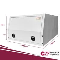 Canopy Jack Off 1780mm x 1400mm x 850mm White OZY-1714CFJW  