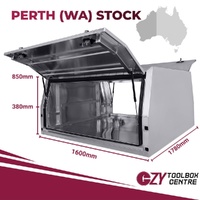 Canopy Jack Off 1780mm x 1600mm x 850mm Flat Plate OZY-1716CFJ-P Perth Warehouse