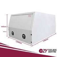 Canopy Jack Off 1780mm x 1200mm x 850mm OZY-1718CFJB - Flat White
