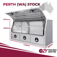 Built-in Drawers 1700mm x 600mm x 820mm OZY-1768AFP-P Perth Warehouse