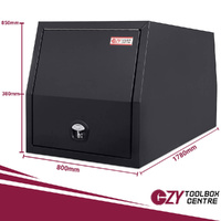 Canopy 1780mm x 800mm x 850mm Black OZY-1778CB 