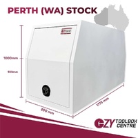 Canopy 1775mm x 800mm x 1000mm White OZY-1781CFW-P Perth Warehouse