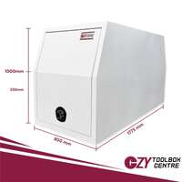 Canopy 1775mm x 800mm x 1000mm White OZY-1781CFW 