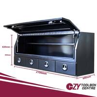 Built-in Drawers 2100mm x 600mm x 820mm Black OZY-2168AB 