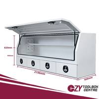 Built-in Drawers 2100mm x 600mm x 820mm White OZY-2168AW 