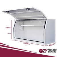Full Lid 2400mm x 600mm x 820mm White OZY-2468FDW