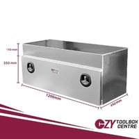 Under Tray Truck Tool Box - Flat Plate