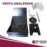Spare Wheel Holder With Floor Mount Black OZY-TMB-P Black Perth Warehouse