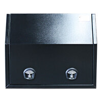 Full Lid 1000mm x 600mm x 820mm Black OZY-1068FDB 