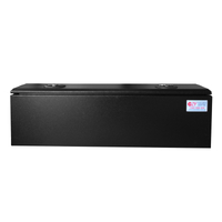 Top Lid 1200mm x 400mm x 350mm Black OZY-1243FPB 