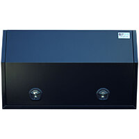 Full Lid 1400mm x 600mm x 820mm Black OZY-1468FDB-P - Perth Warehouse