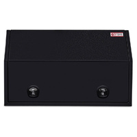 Full Lid 1400mm x 600mm x 820mm Black OZY-1468FDB-P - Perth Warehouse