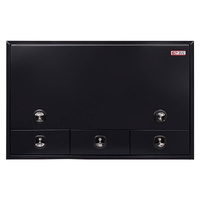 Truck Box 1900mm x 600mm x 1200m Pro-Series OZY-1961FP-3D-B Black