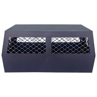 Dog Cage 1780mm x 700mm x 850mm Black OZY-DBBLK 