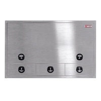 Aluminium Truck Box - Half Lid with 3 External Drawers