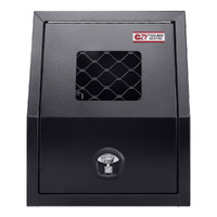 Aluminium Dog Cage - Black