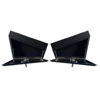 Set of Under Tray Ute Tool Boxes - Black