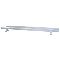 Aluminium Toolbox Roof Rack Flat White - OZY-LRFW