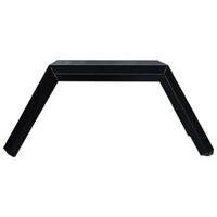 Flared Mud Guard - Black Alloy Pair OZY-MUDGB