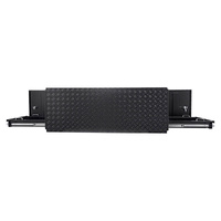 Aluminium Trailer Caravan Toolbox With Generator,  BBQ Slide Black OTC-1756B-P Perth Warehouse
