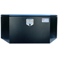 Top Lid 1200mm x 500mm x 500mm Drawbar Toolbox Black OZY-1255DB