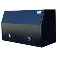 Full Lid 1200mm x 600mm x 820mm Black OZY-1268FDB 