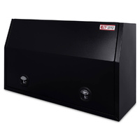 Full Lid 1400mm x 600mm x 820mm Black OZY-1468FDB-P - Perth Warehouse