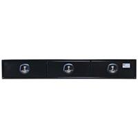 Drawers 1700mm x 600mm x 250mm OZY-D3B-1700 Black