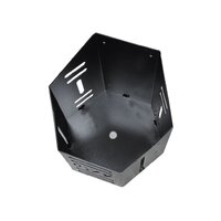 Heavy Duty Gas Bottle Holder LPG 9KG Suitable For Trailers, Caravan & Campers OZY-GB-B Black