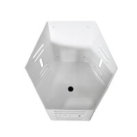 Heavy Duty Gas Bottle Holder LPG 9KG Suitable For Trailers, Caravan & Campers OZY-GB-W White