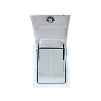Dog Cage And Toolbox 1780mm x 700mm x 850mm White OZY-HDBW 