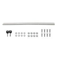 Lockable Rear Toolbox Gate 3.0 flat plate WHITE 570W x 800H mm OZY-LRMG-W