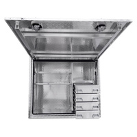 Truck Box 1400mm x 600mm x 1200m  Checker Plate OTC-1461CP-4D-P Perth Warehouse